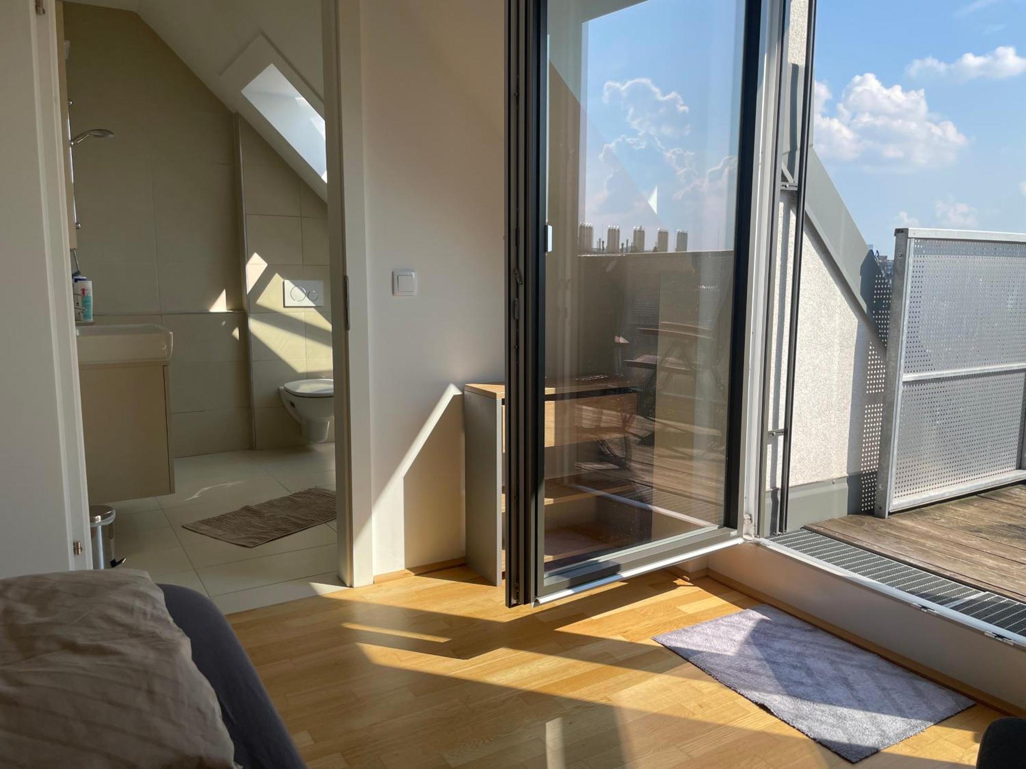 דירות Rooftop Terrace- Panoramablick Ueber Wien מראה חיצוני תמונה